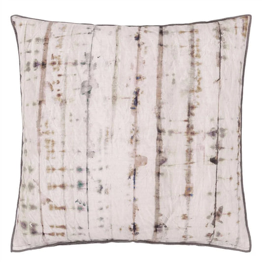 Kyoto Flower Cushion | Slate