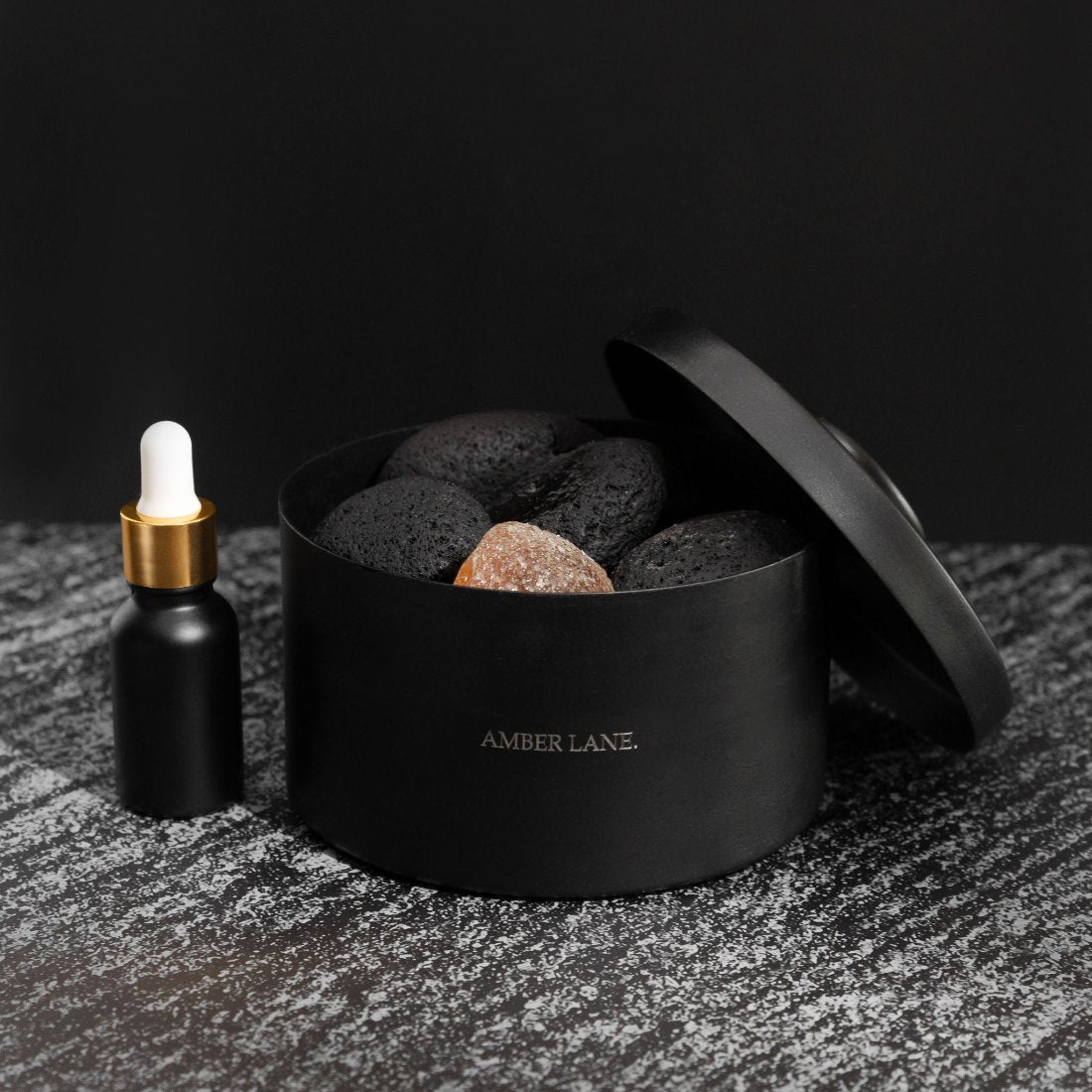 Lava Rock Diffuser | Soft Leather