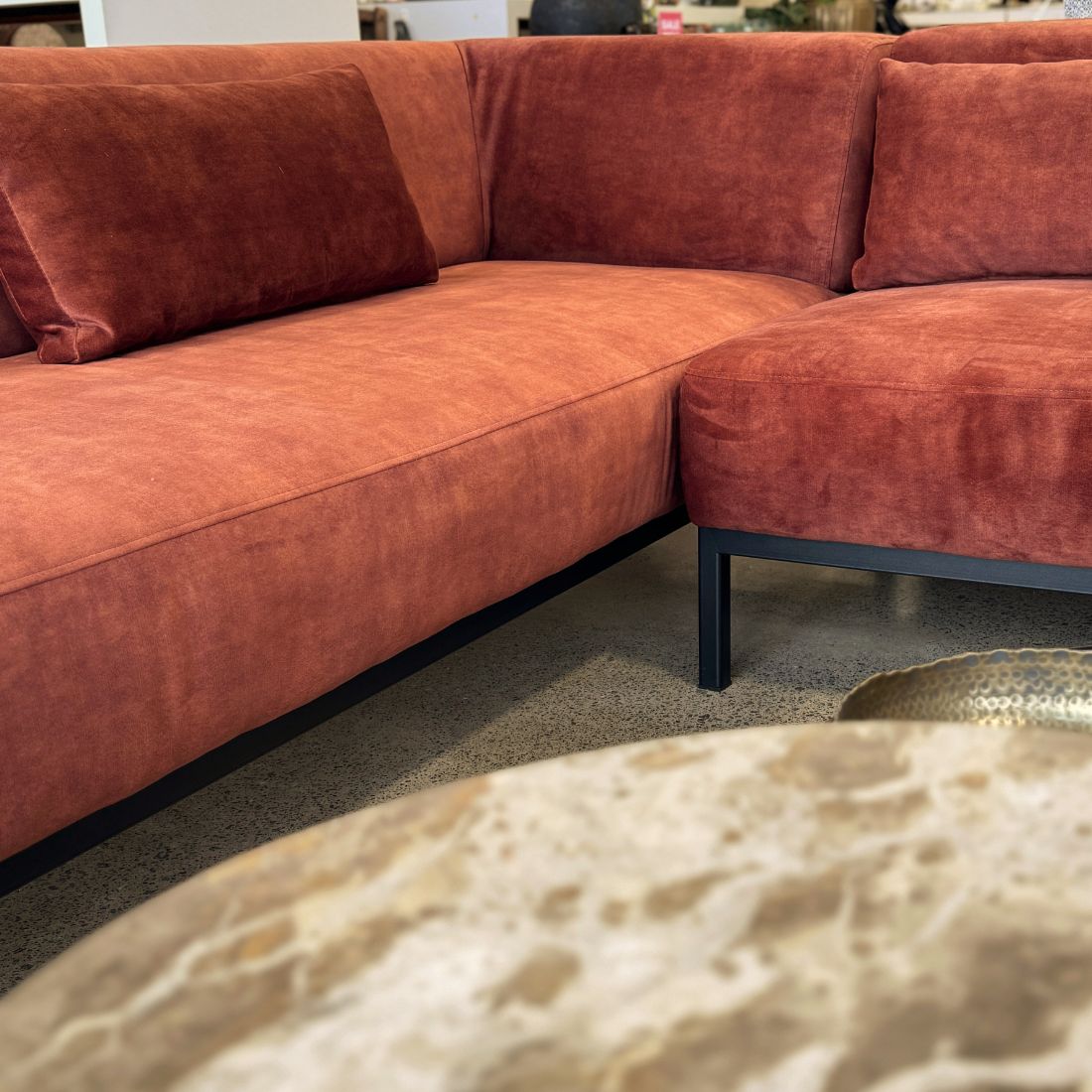 Bertie Chaise Unit | Cuivre