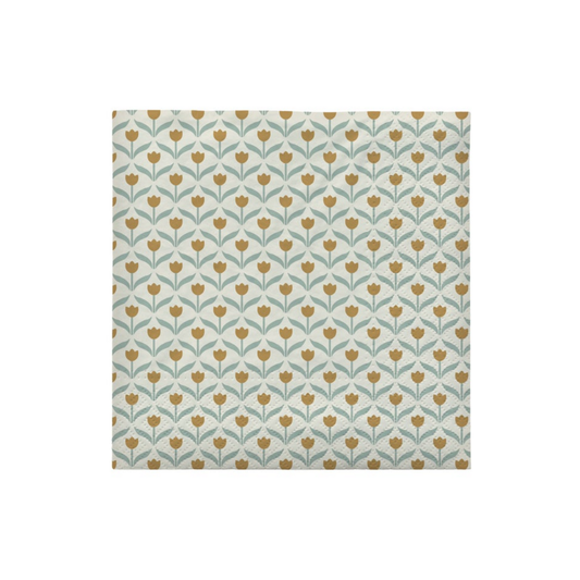 Paper Napkin | Tulip Yellow Desert Sage