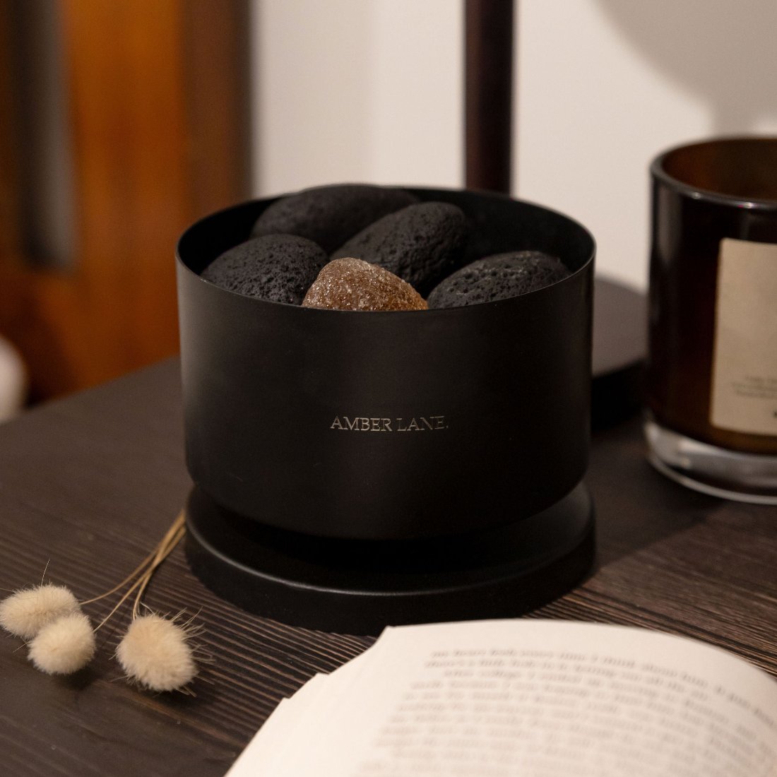 Lava Rock Diffuser | Soft Leather