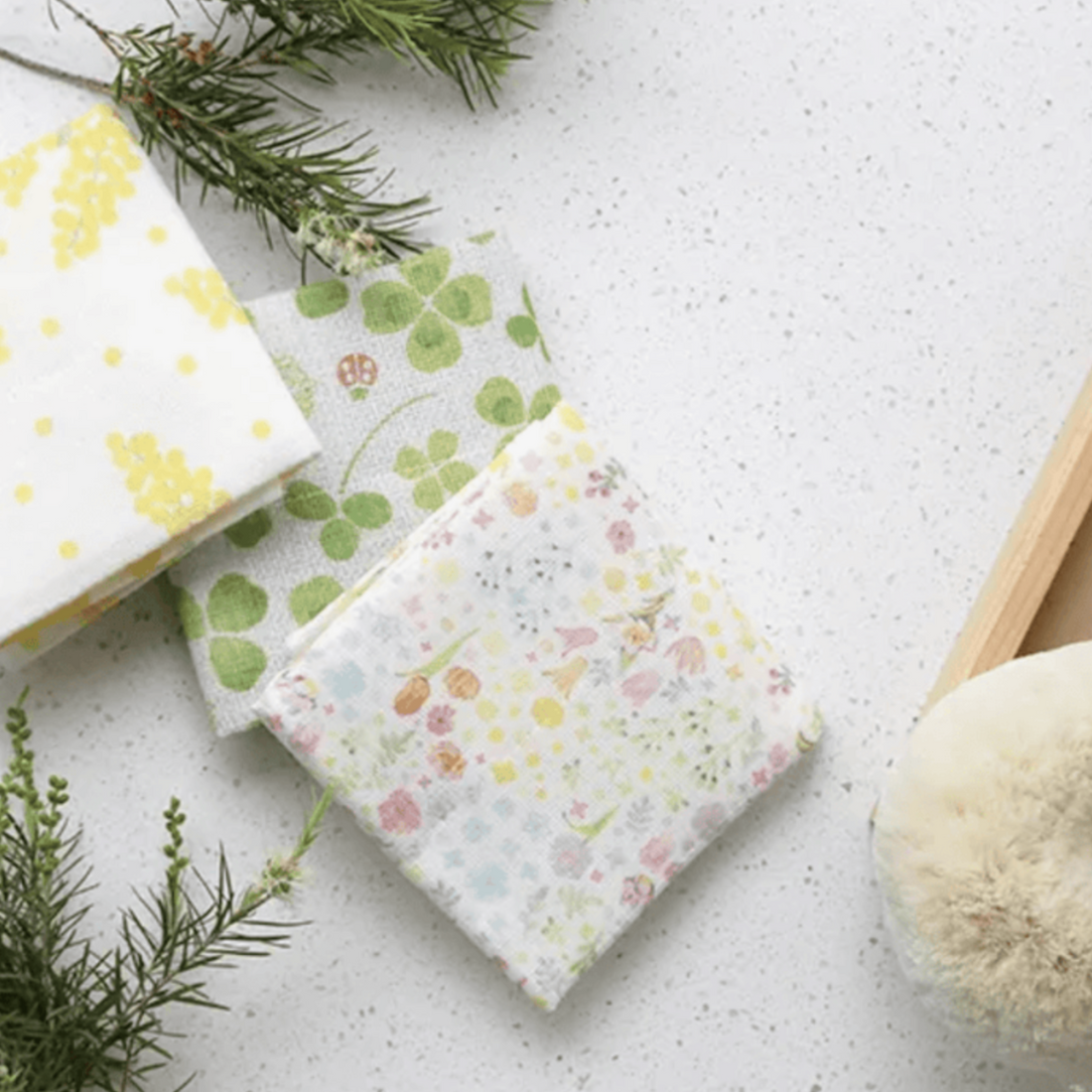 Nawrap Face Cloth | Flower Garden