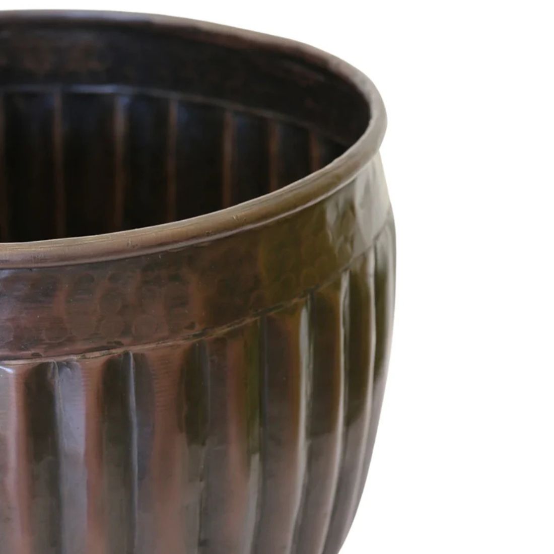 Marbella Medium Planter | Antique Black