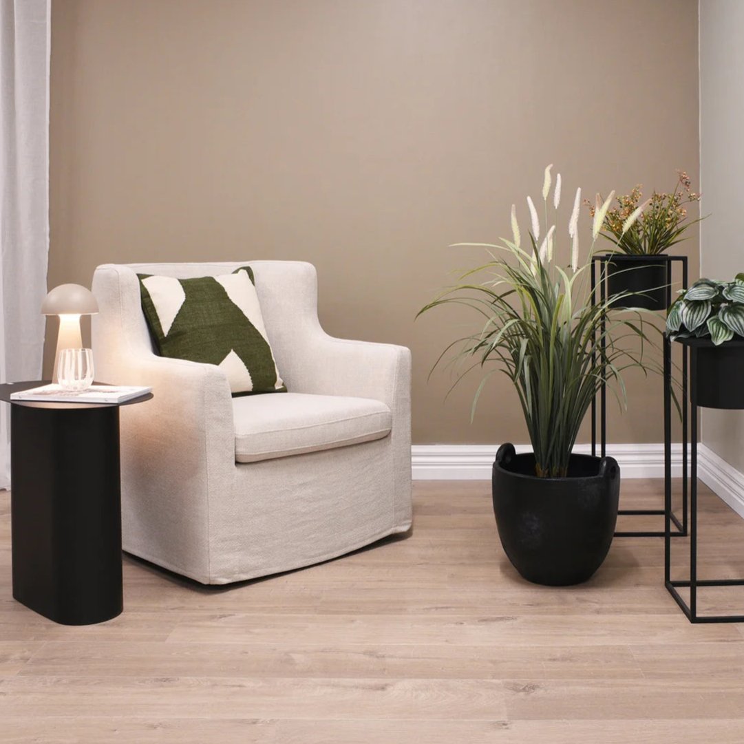 Baxter Oscar Swivel Chair | Natural