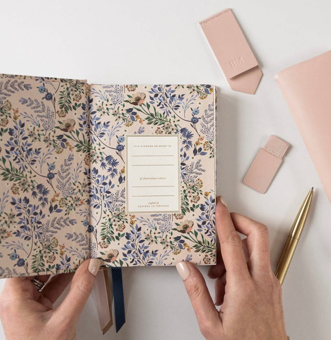 Day to a page Planner - Blue Buds 2026