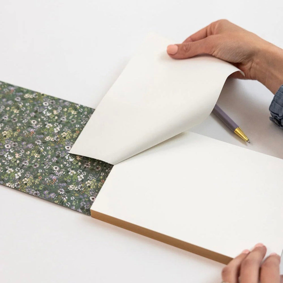 Desktop Notepad Jotter - Summer Perennials