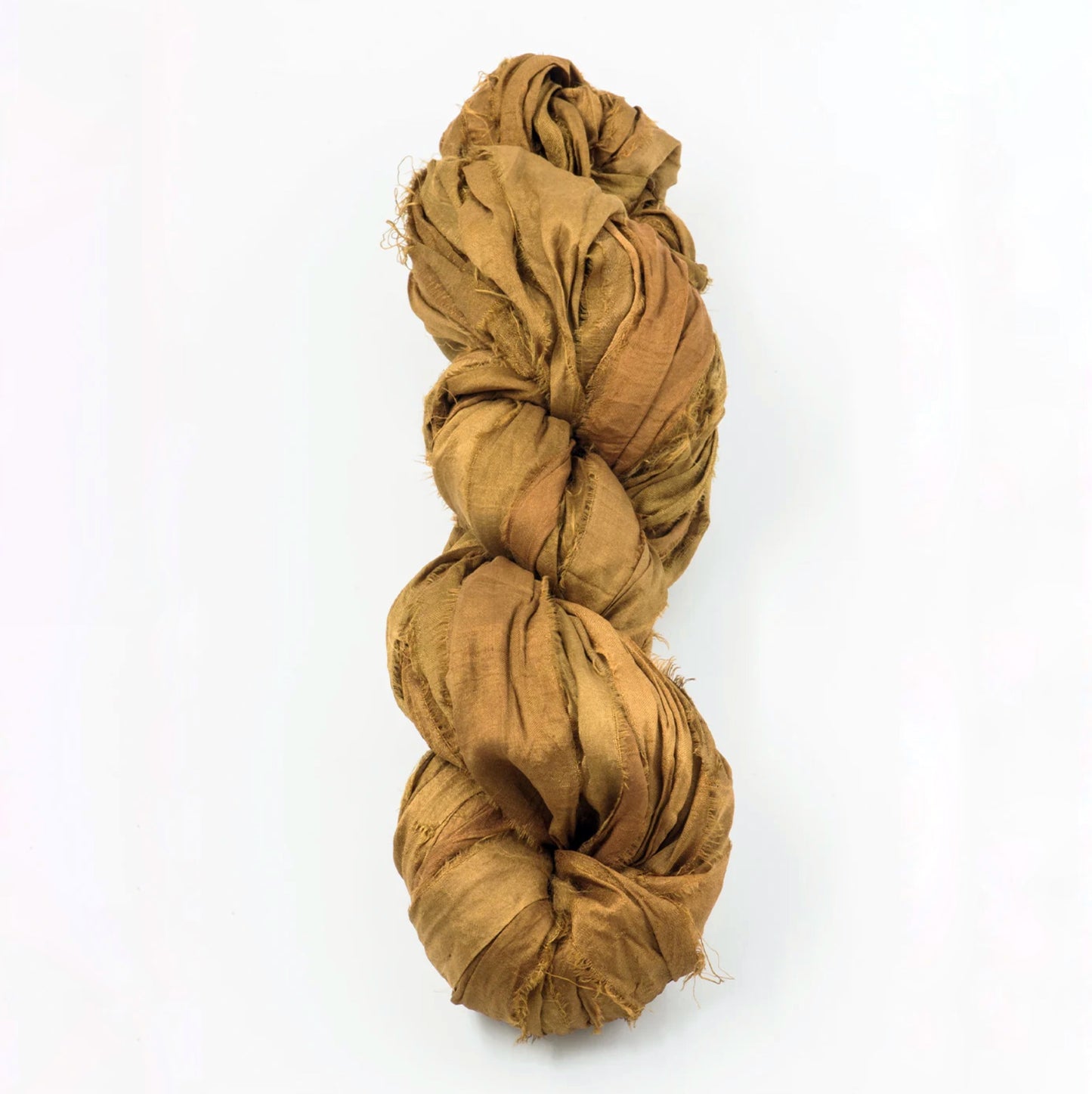 Sari Silk Ribbon | Dark Ochre