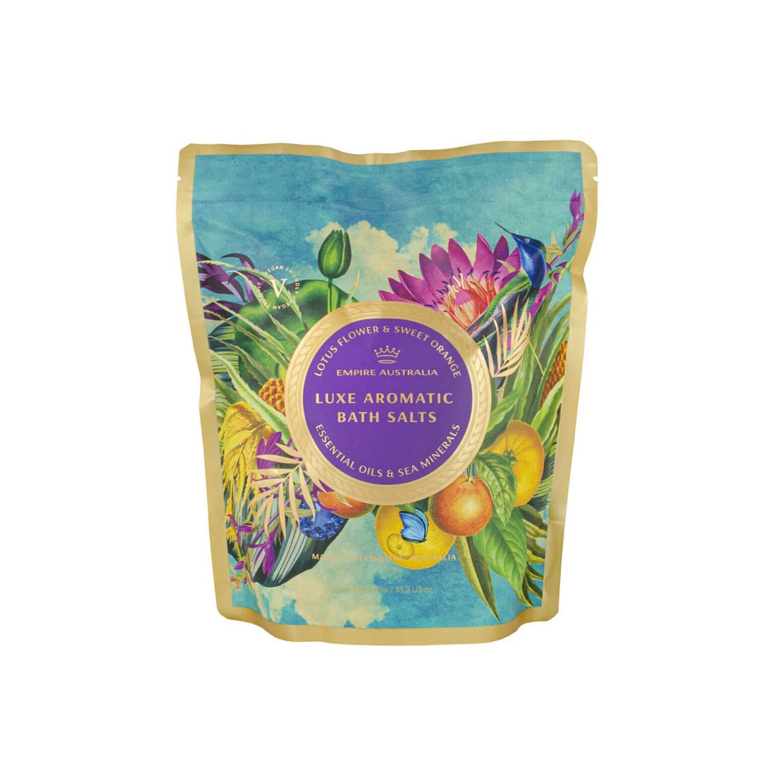 Bath Salts | Lotus Flower & Sweet Orange | 125gm