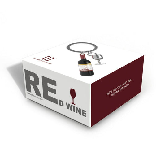 Keychain | French Wine Bottle