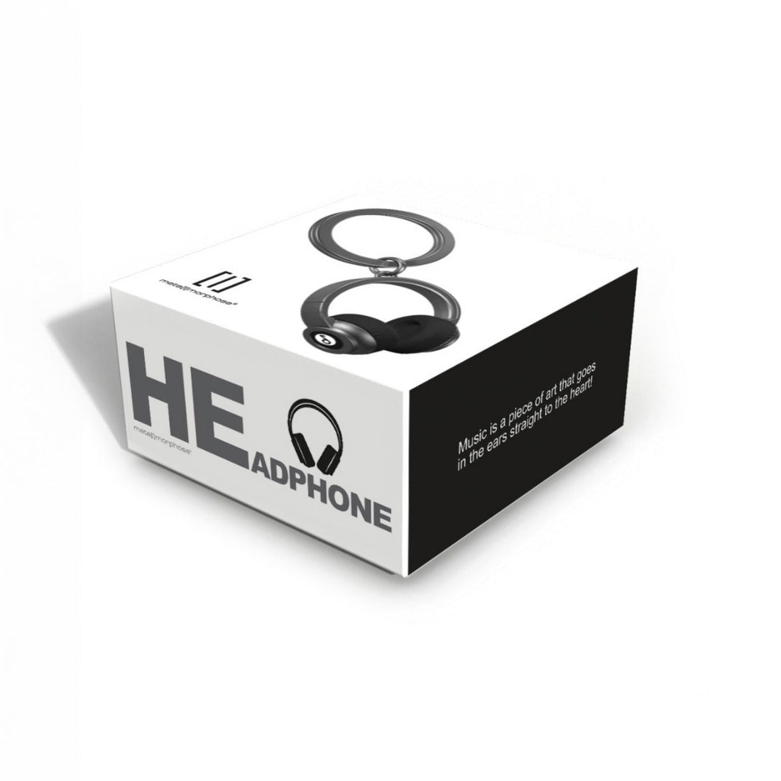Keychain | Headphones Gunmetal