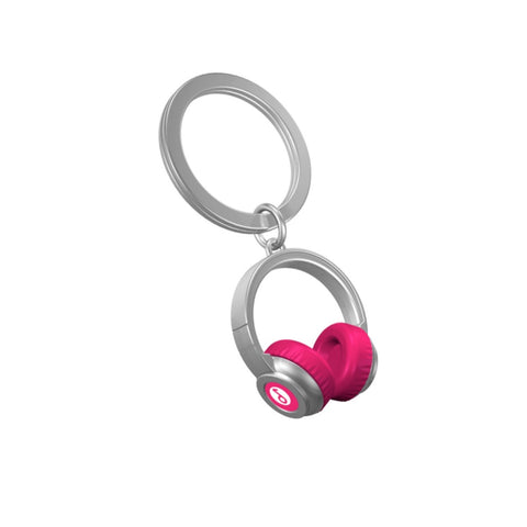 Keychain - Headphones Pink