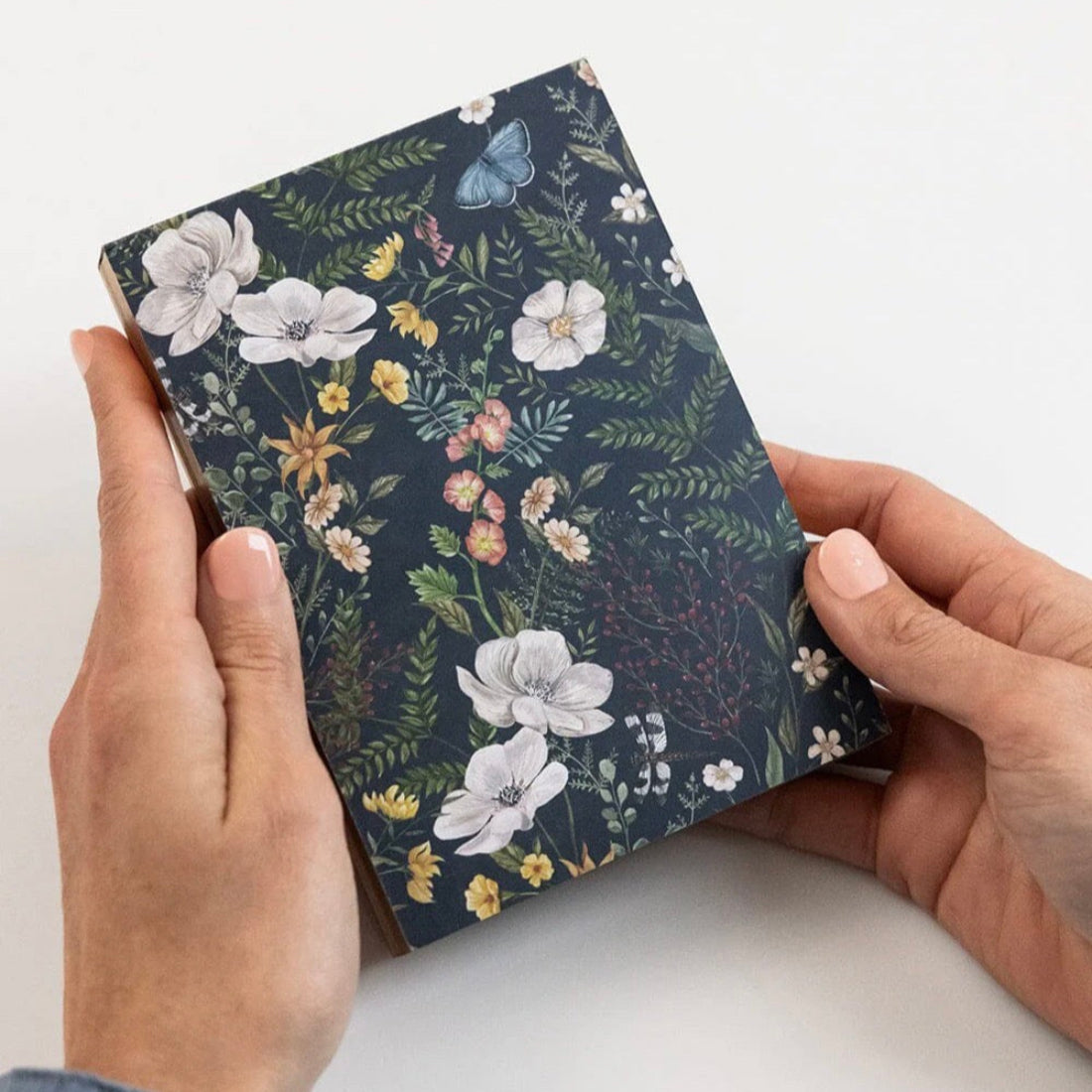 Mini Notepad Jotter - Dusk in bloom