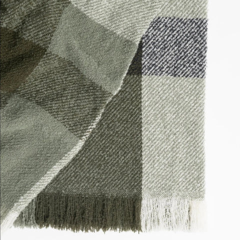 Weave Ormond Wool Throw - Spruce
