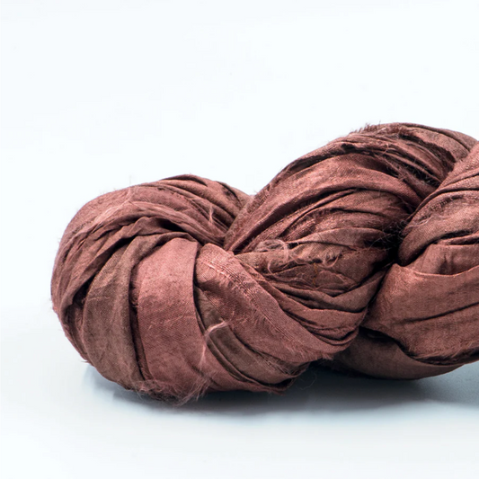 Sari Silk Ribbon | Rosewood