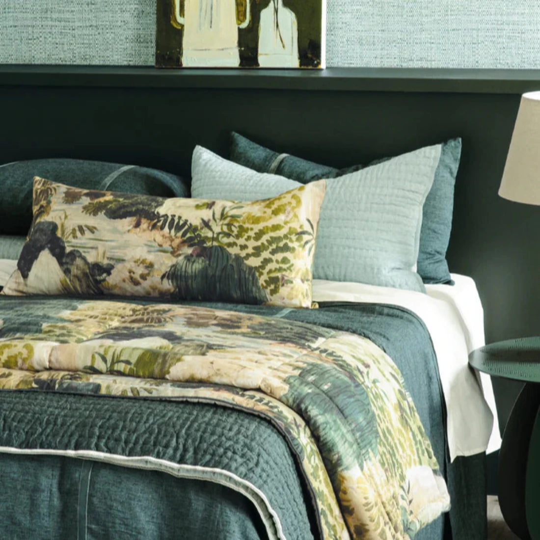 Floresta Comforter | Verde