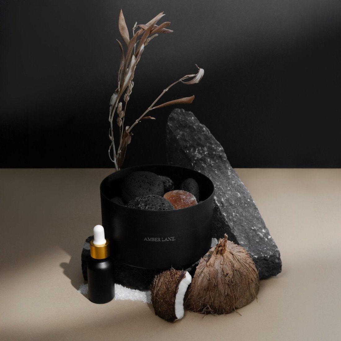Lava Rock Diffuser | Salted Coconut