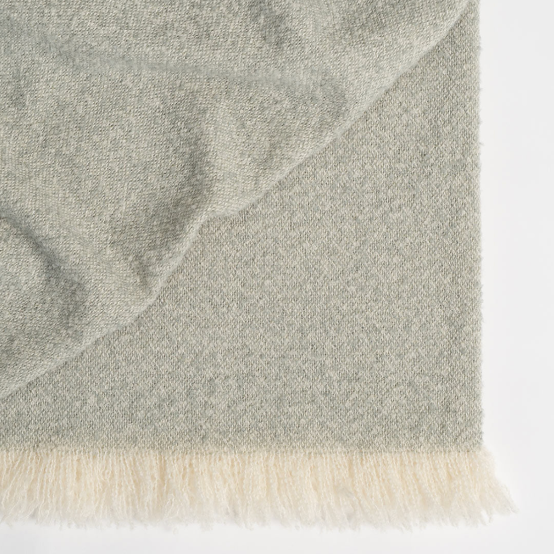 Clive Wool Throw | Laurel