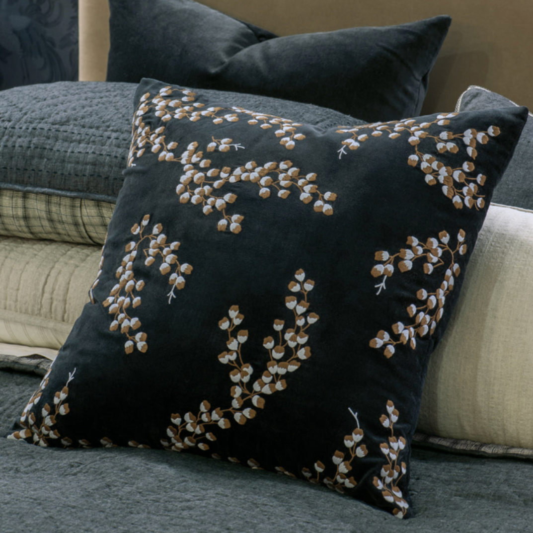 Chaya Cushion | Midnight