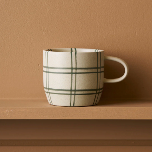 Cat's Pyjamas Mug | Green linear