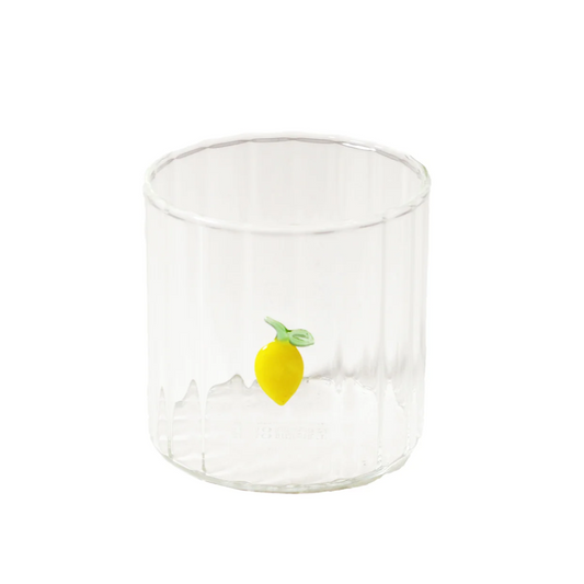 Haven Glass Tumbler | Lemon