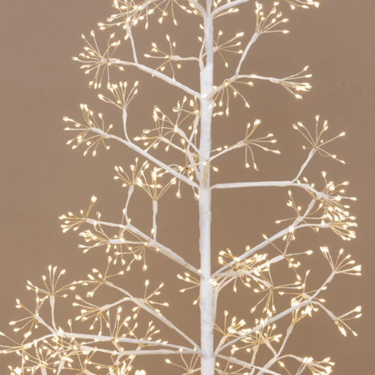 Frankfurt White Starburst LED Christmas Tree