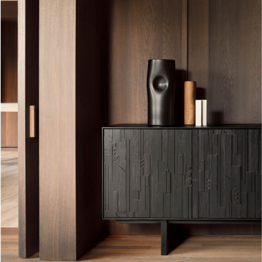 Ethnicraft Mosaic Teak Sideboard | 3 door -170