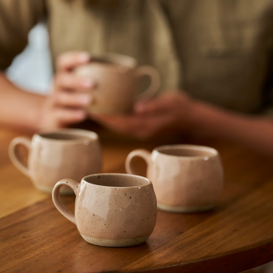 Mug Moonstone Mineral | Set of 4