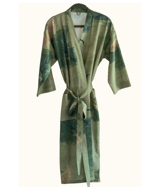 Tsuru Housecoat | Spruce