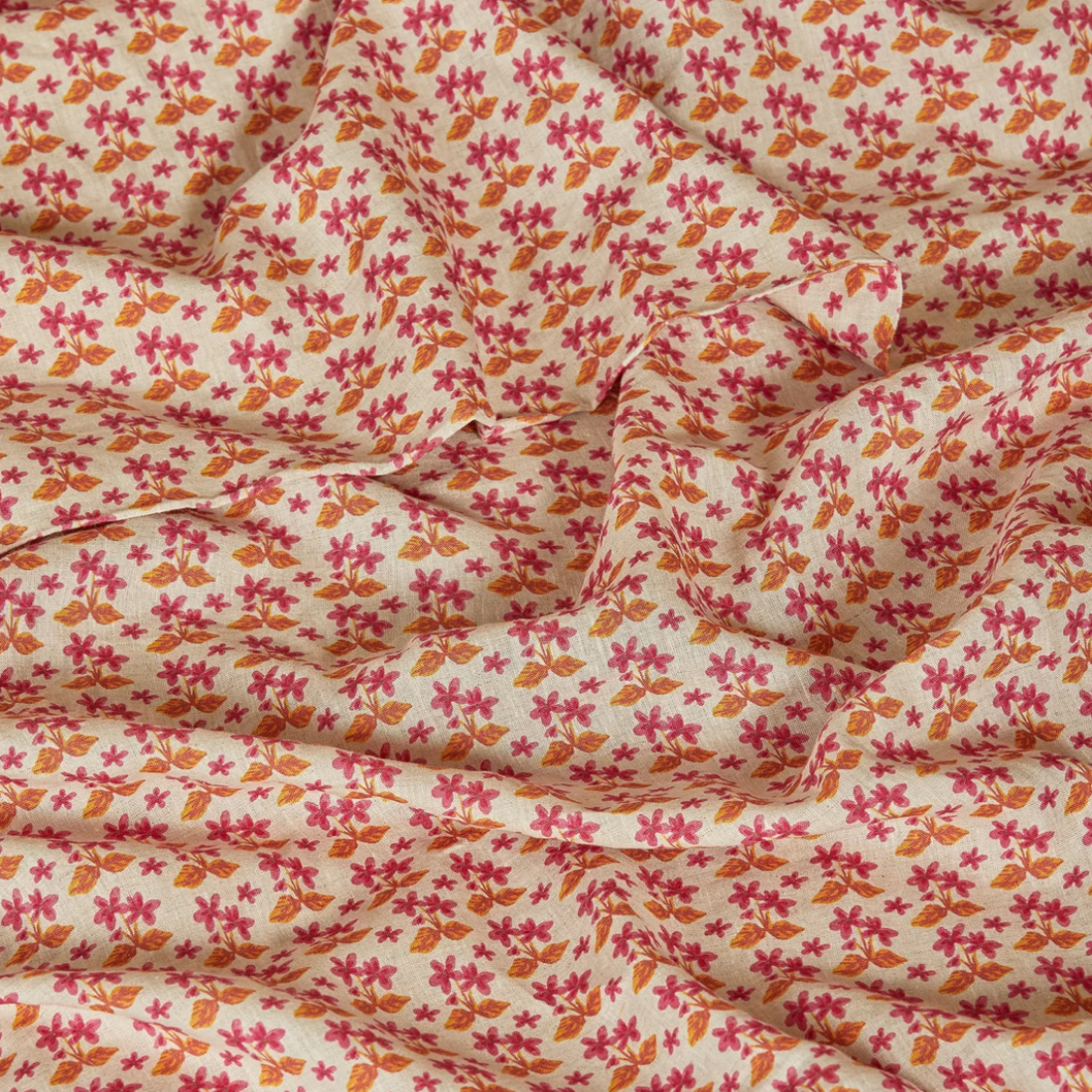 Bonnie & Neil Petit Madeline Pink Flat Sheet