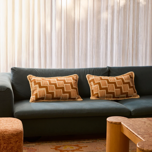 Bonnie & Neil Rosemary Cushion | Tan