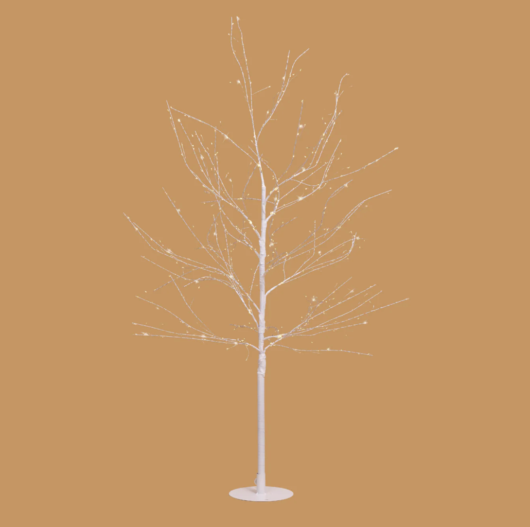 New 2025 Willow LED Christmas Tree | White