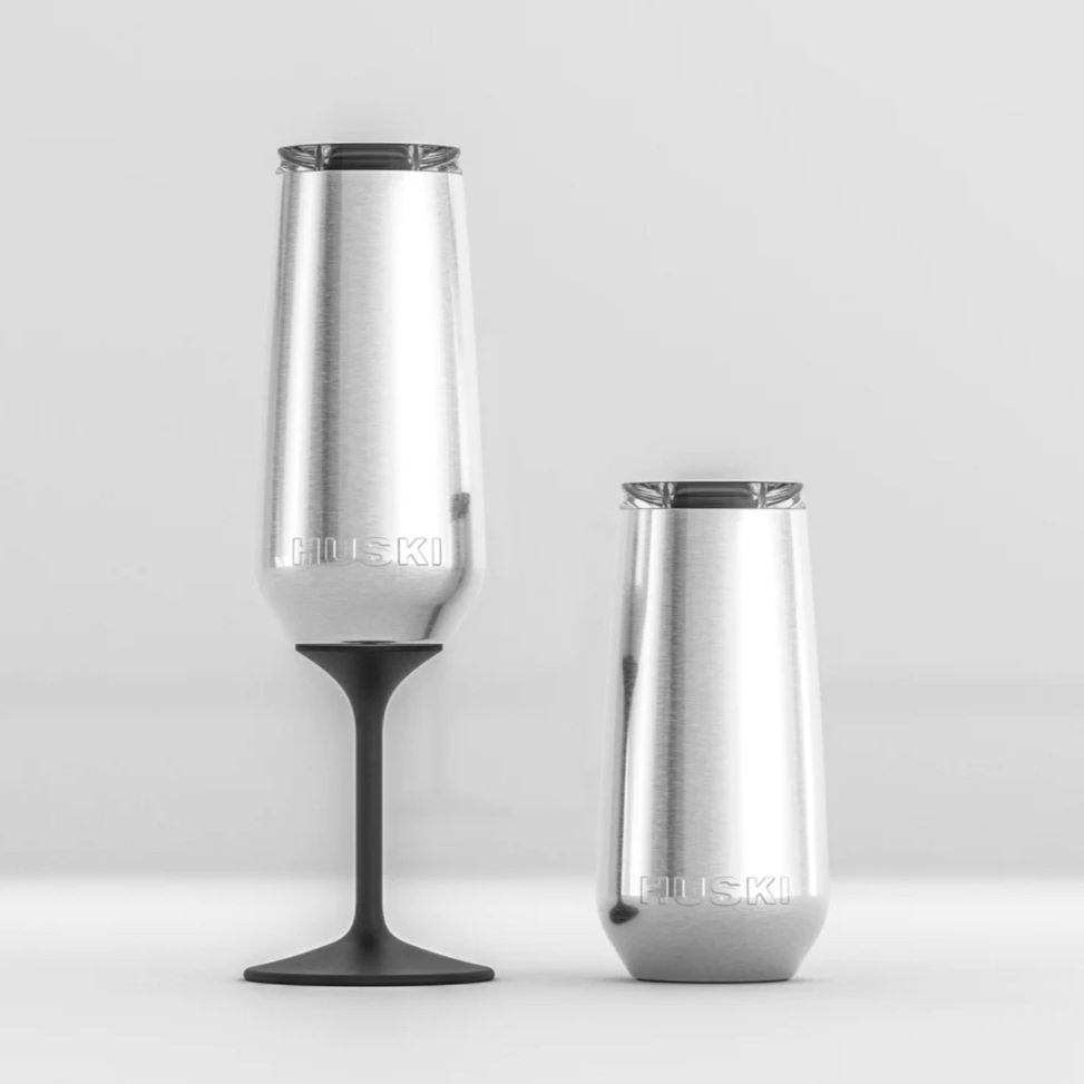 Champagne Flute | White