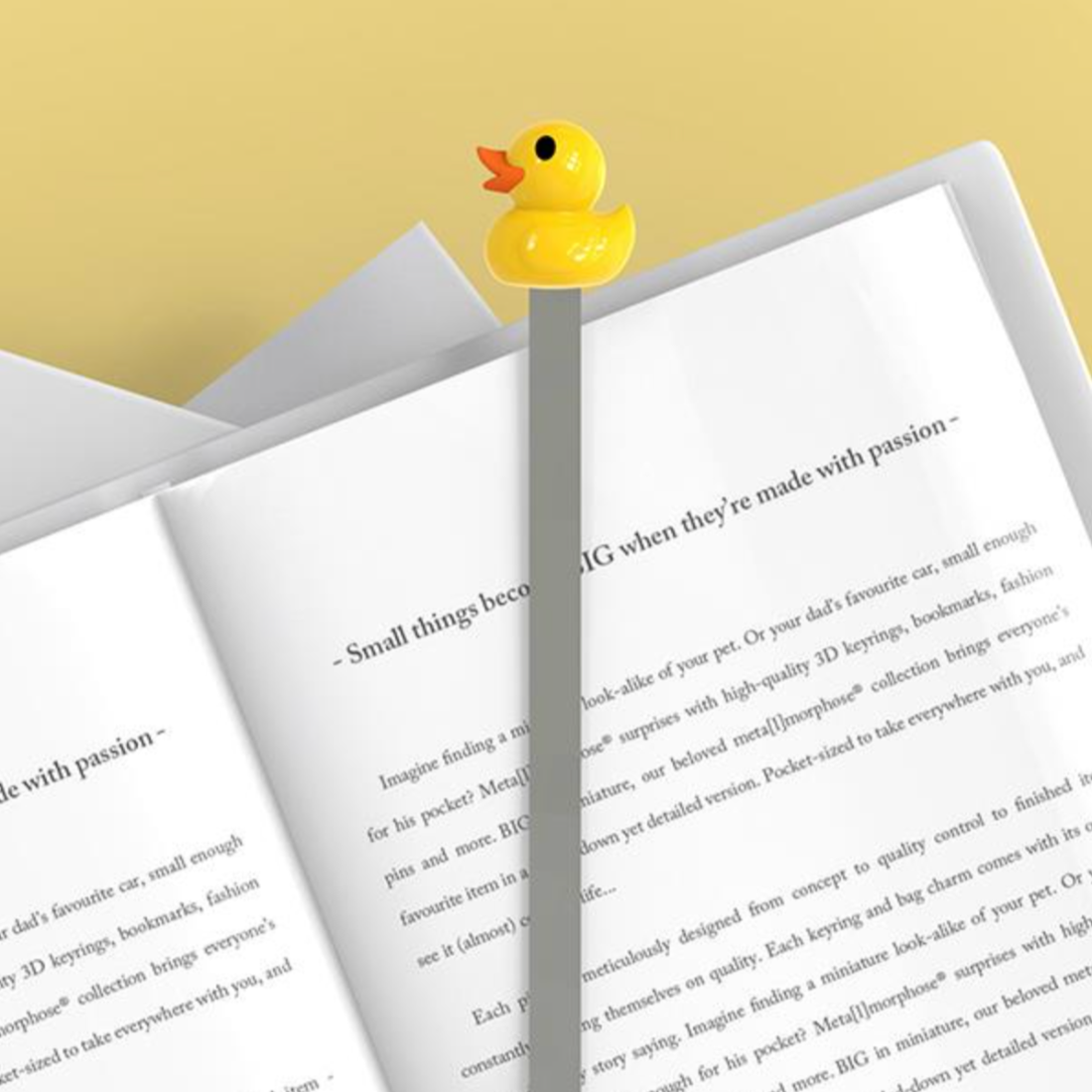 Duck Bookmark