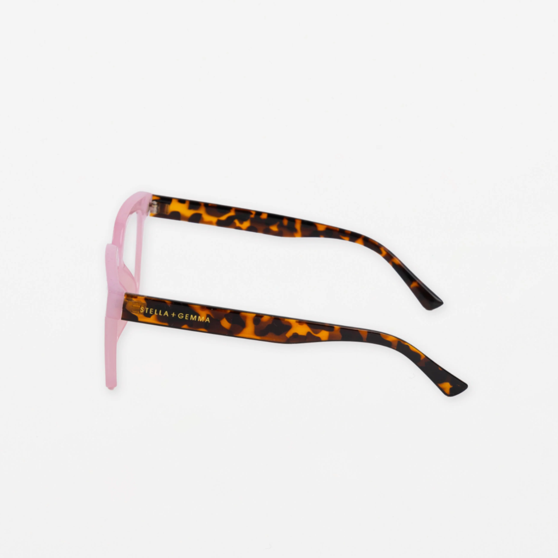 Milan Blush/Tort Reader Glasses +1.50