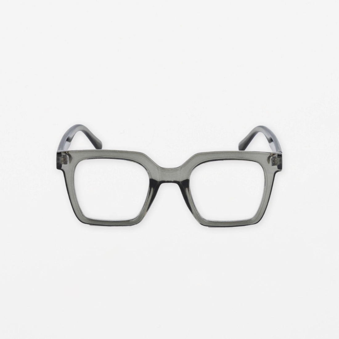 Milan Grey Reader Glasses +2.0