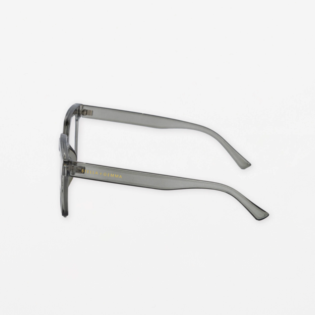 Milan Grey Reader Glasses +2.0