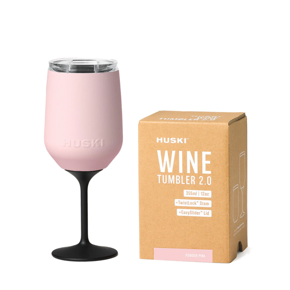 Stemmed Wine Tumbler 2.0 | Powder Pink