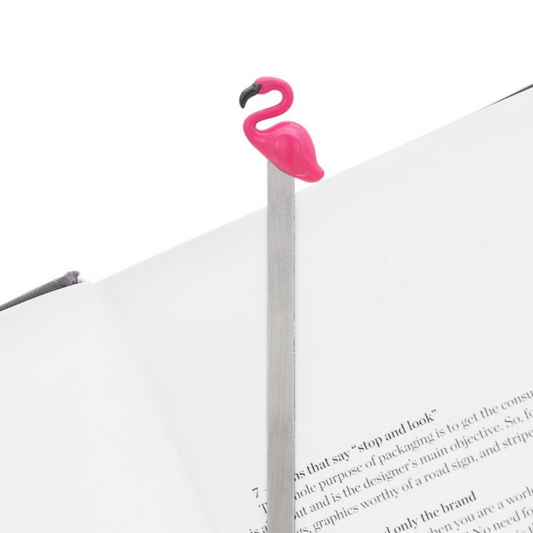 Pink Flamingo Bookmark