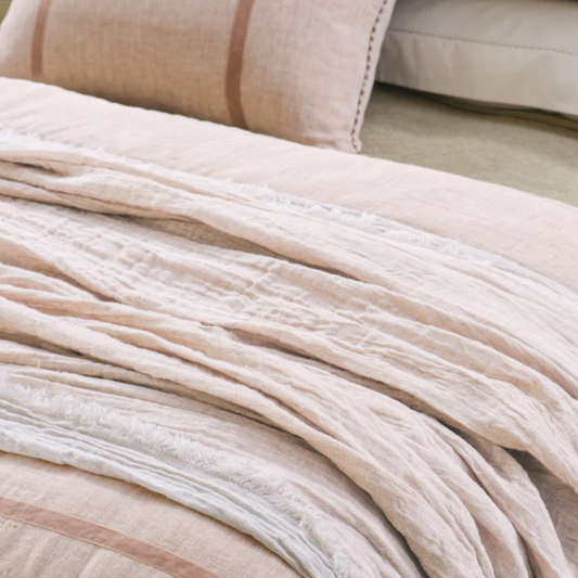 Leggera Blanket Large | Pink Clay