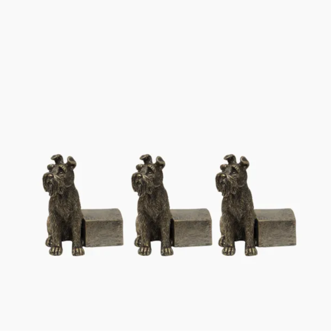 Scottie Dog Planter Pot Stand | Set of 3