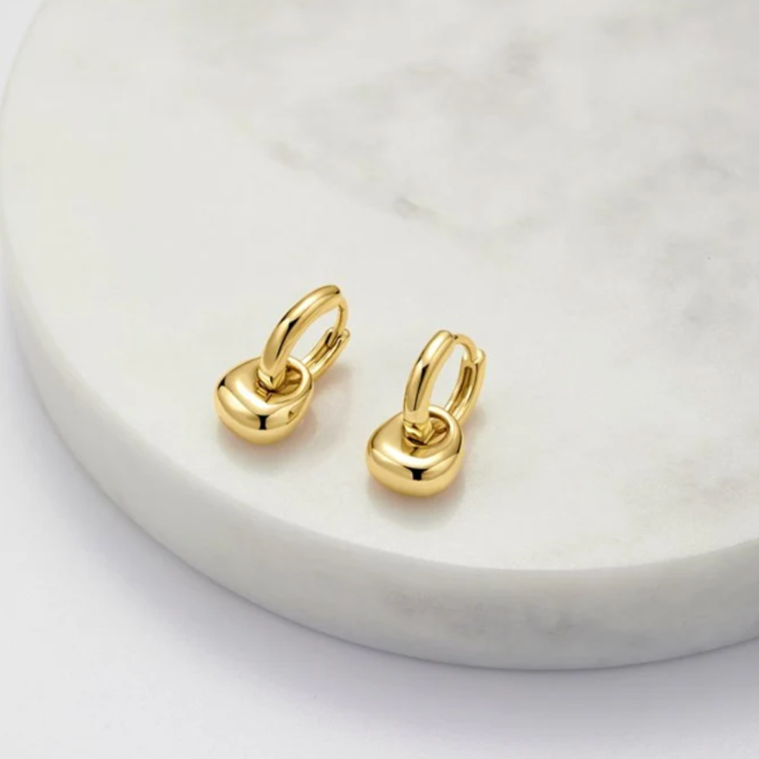 Sadie Hoop Earrings | Gold