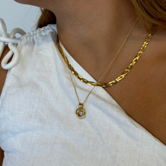 Poppy Necklace | Gold