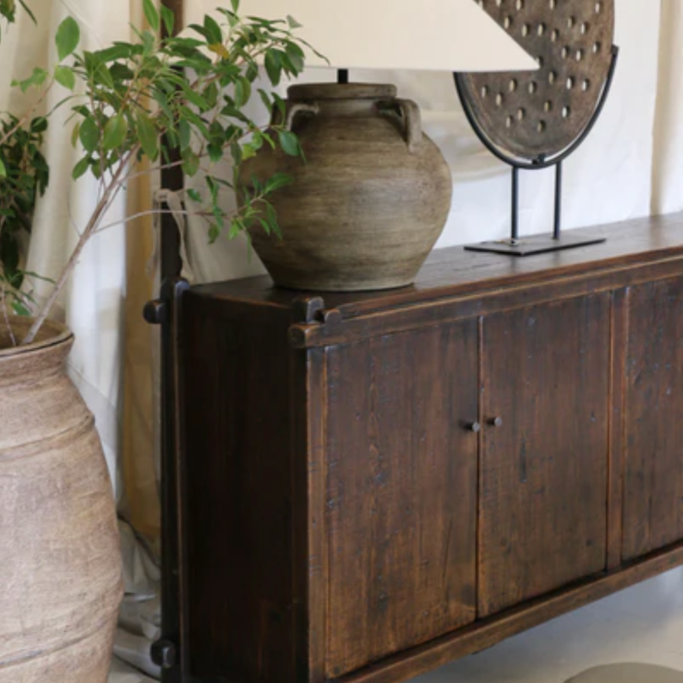 Litchfield 4-Door Sideboard | Dark Oak
