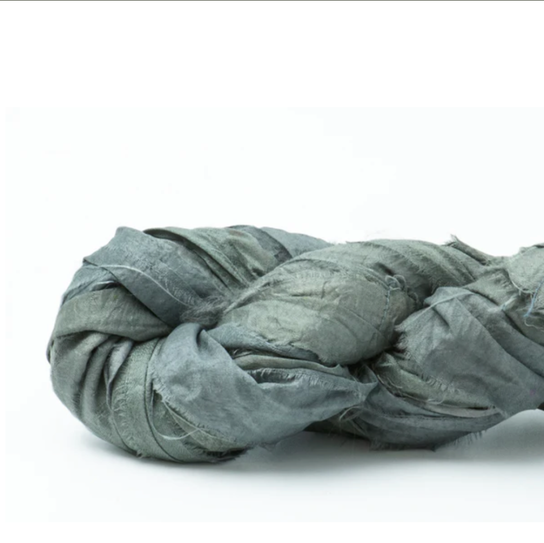 Sari Silk Ribbon | Fog