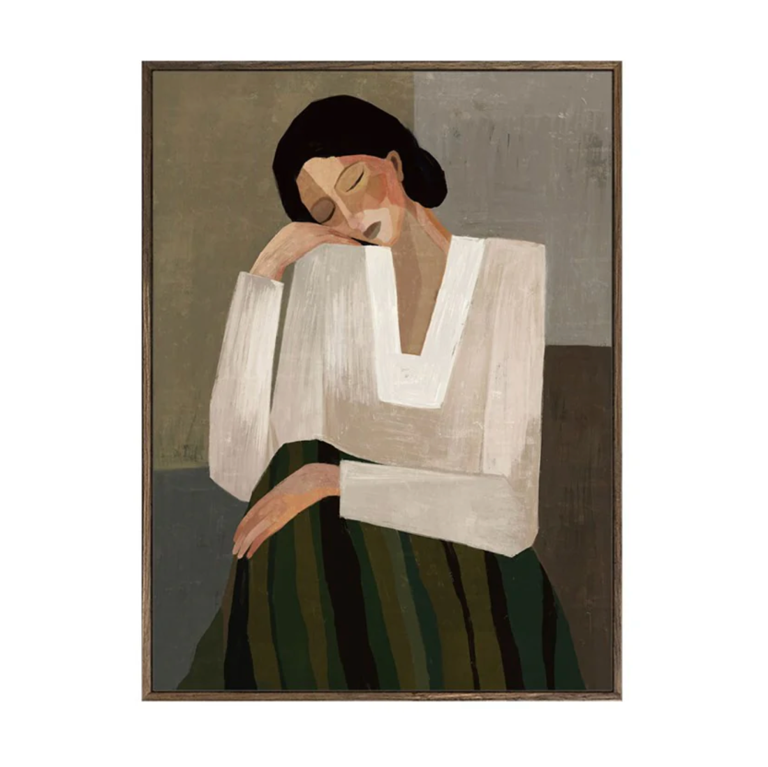 Rue Embellished Framed Wall Art