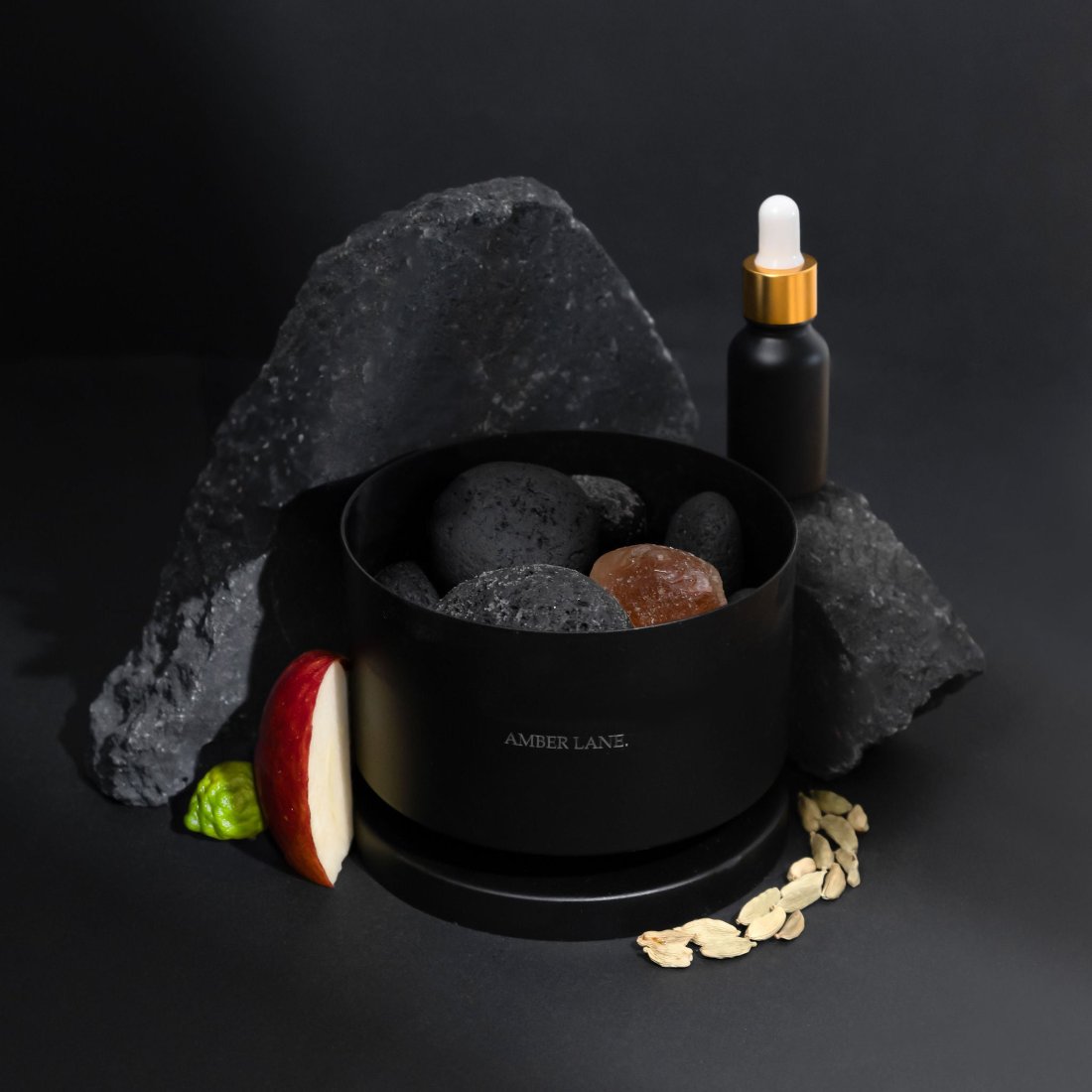 Lava Rock Diffuser | Soft Leather