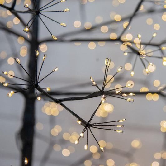 Frankfurt Black Starburst LED Christmas Tree