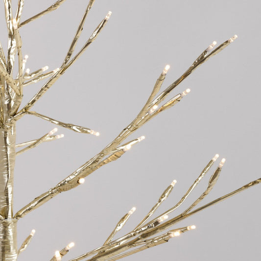 Champagne Twig LED Christmas Tree 150cm