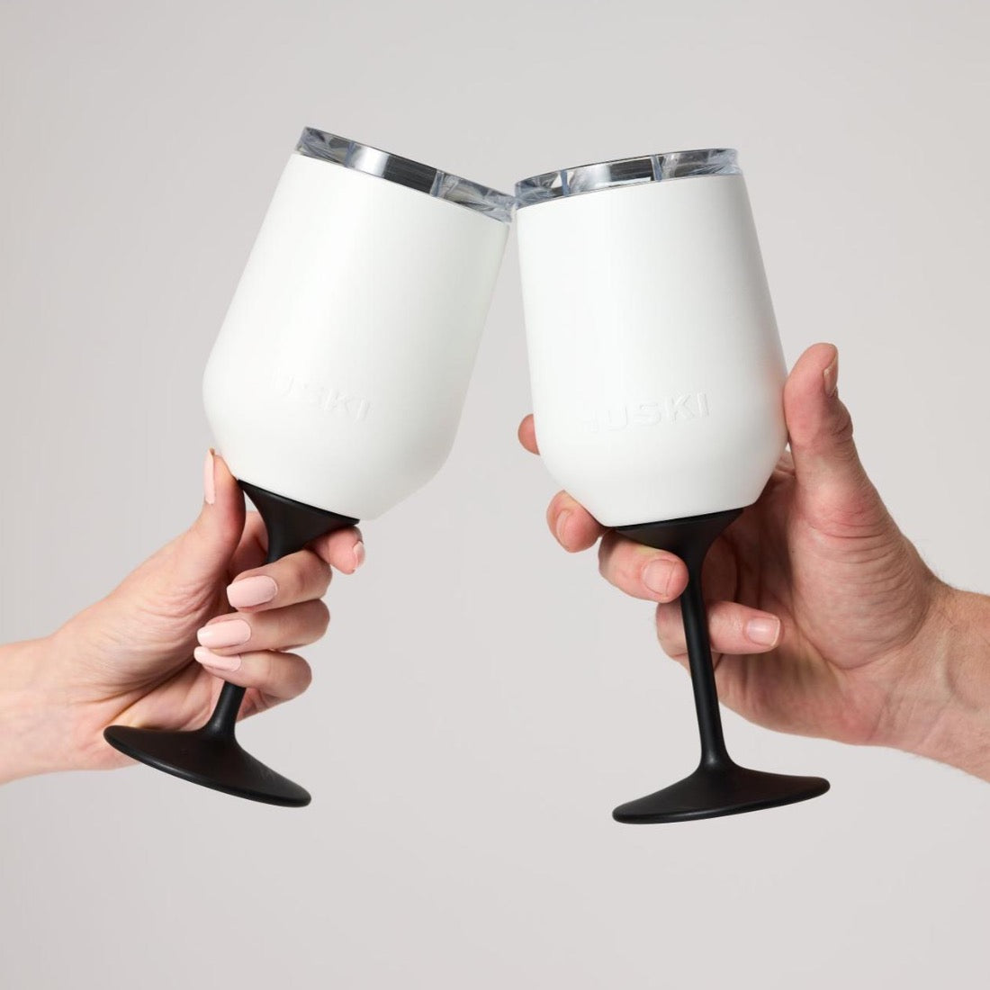 Stemmed Wine Tumbler 2.0 | Powder Pink
