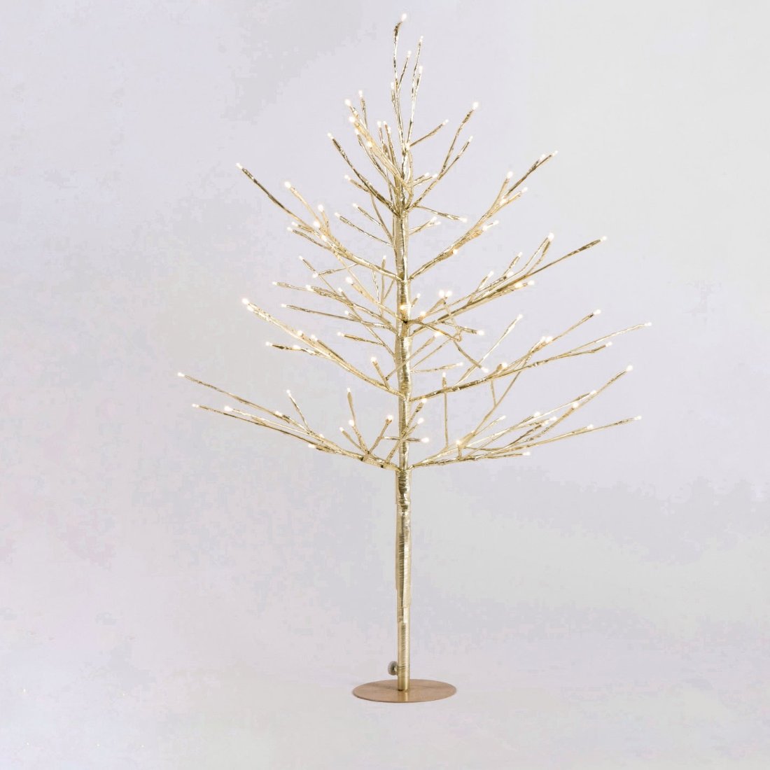 Champagne Twig LED Christmas Tree 150cm
